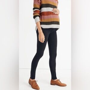 Madewell Maternity Over-the-Belly Skinny Jeans in Lunar Wash: TENCEL Denim